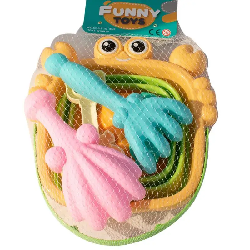 Cartoon Sand Toy Kit Sand Shovel Beach Bucket Sea Animal Molds For Children Interactive Outdoor Game Digging Stacking Shaping
Cartoon Sand Toy Kit Sand Shovel Beach Bucket Sea Animal Molds For Children Interactive Outdoor Game Digging Stacking Shaping