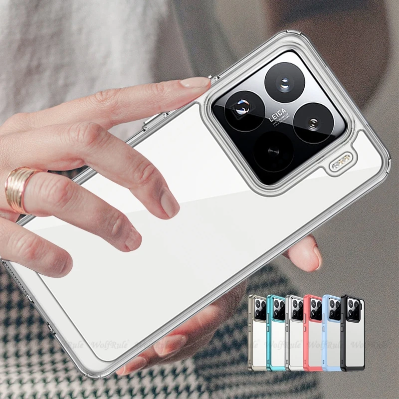 For Mi 15 Pro Case Cover Xiaomi Mi 15 Pro Capas New Shockproof Armor Phone Bumper Clear Transparent Multicolour Fundas Mi 15 Pro
For Mi 15 Pro Case Cover Xiaomi Mi 15 Pro Capas New Shockproof Armor Phone Bumper Clear Transparent Multicolour Fundas Mi 15 Pro