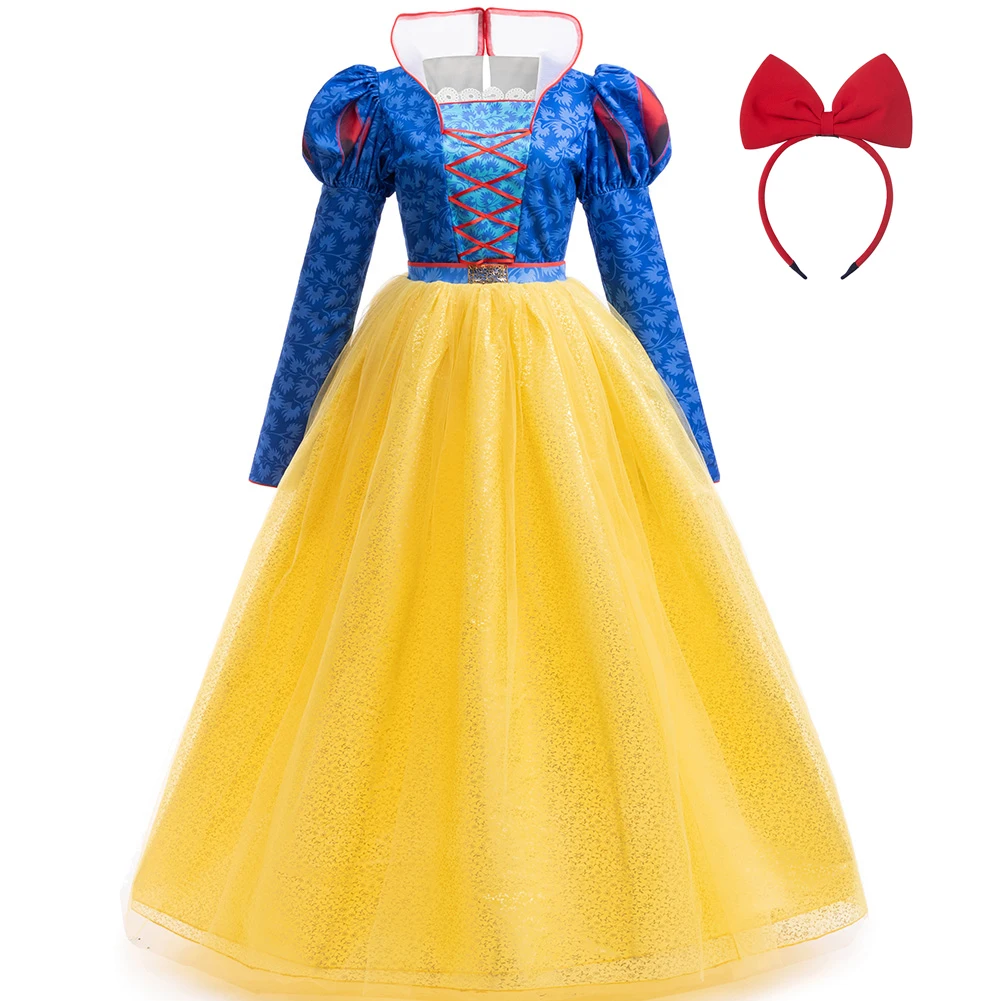 Carnival Girl Cosplay Costume Snow White Princess Dress With Crown Mother Kids Children's Day Performance Costume Birthday Gift
Carnival Girl Cosplay Costume Snow White Princess Dress With Crown Mother Kids Children's Day Performance Costume Birthday Gift