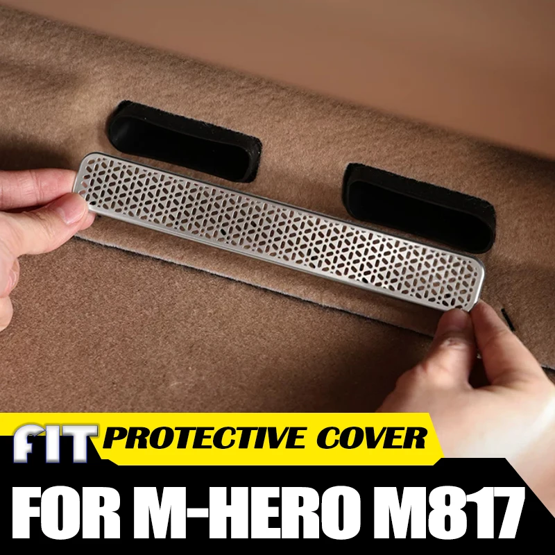 Car Seat Lower Air Outlet Cover Fit for Dongfeng M-Hero M817 2025 2026 Modified Car Stainless Steel Protective Cover Accessories
Car Seat Lower Air Outlet Cover Fit for Dongfeng M-Hero M817 2025 2026 Modified Car Stainless Steel Protective Cover Accessories