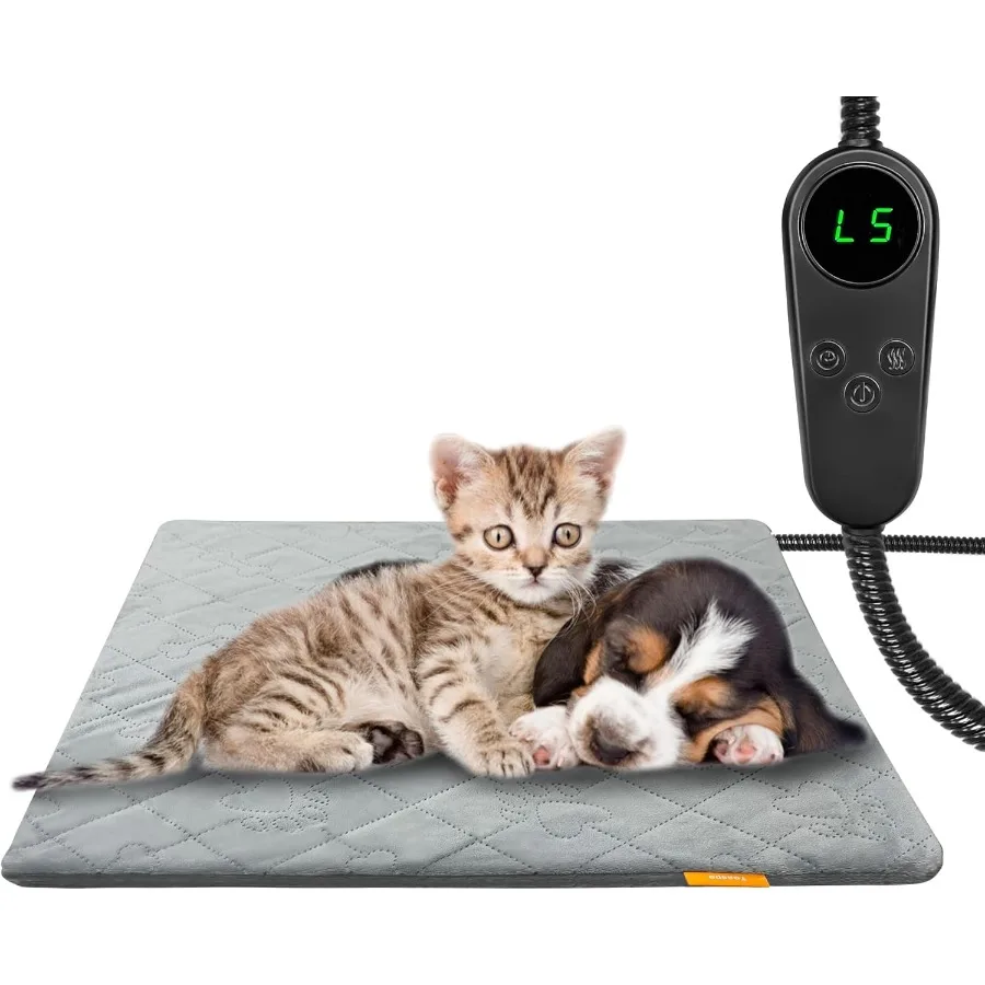 Кровать для домашних животных с электрическим подогревом, водонепроницаемой поверхностью и жевательной конструкцией для использования в помещении и на открытом воздухе, регулируемая 6-температурная L
Кровать для домашних животных с электрическим подогревом, водонепроницаемой поверхностью и жевательной конструкцией для использования в помещении и на открытом воздухе, регулируемая 6-температурная L