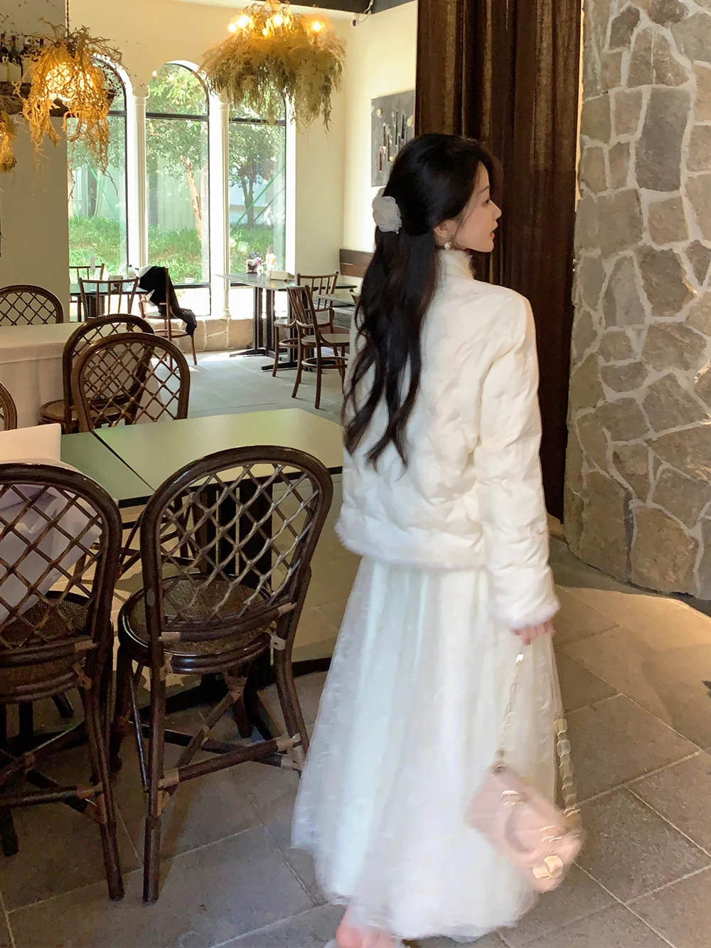 NMIOK Thiened White Me A-Line Midi Skirt Elastic Waist Knitted Slimming f-length Ele Sle for Ladies Autumn 2025
NMIOK Thiened White Me A-Line Midi Skirt Elastic Waist Knitted Slimming f-length Ele Sle for Ladies Autumn 2025