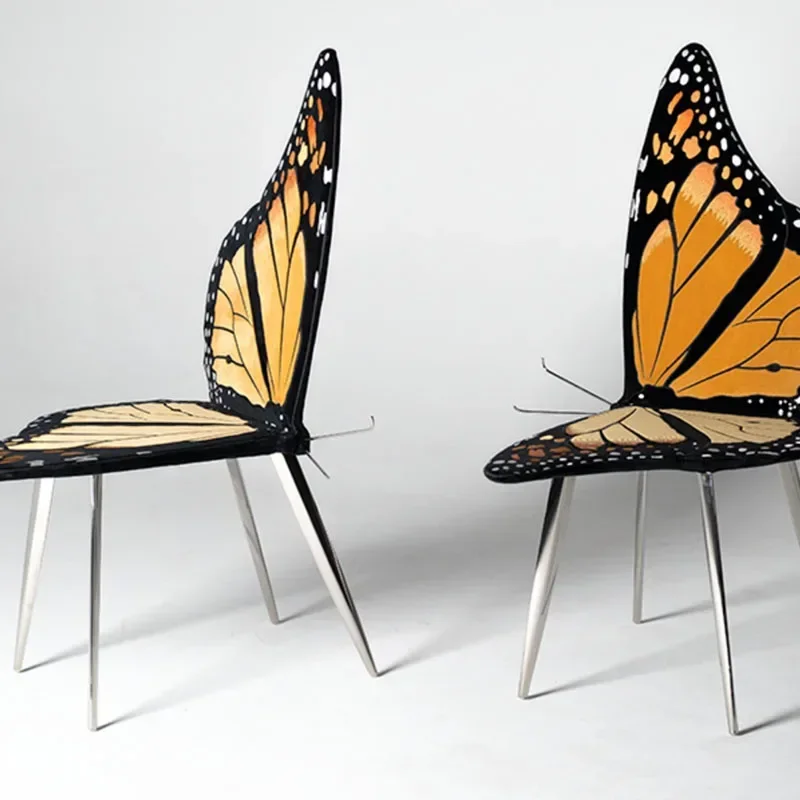 Creative Butterfly Chair Modern Single lounge chair Art Living room Profiled fabric designer furniture
Creative Butterfly Chair Modern Single lounge chair Art Living room Profiled fabric designer furniture