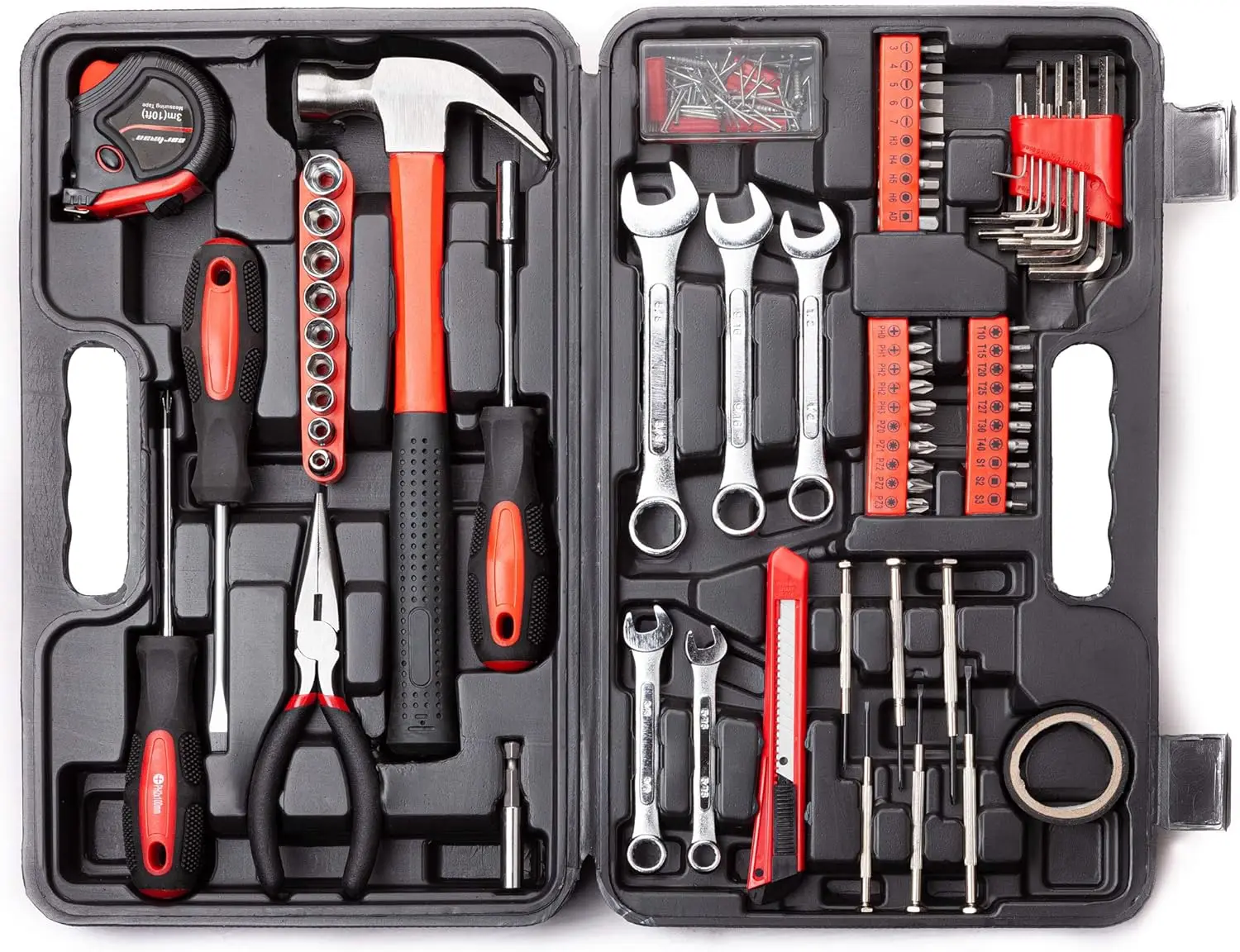 148 Piece Automotive and Household Tool Set Perfect for Car Enthusiasts and DIY Home Repairs
148 Piece Automotive and Household Tool Set Perfect for Car Enthusiasts and DIY Home Repairs