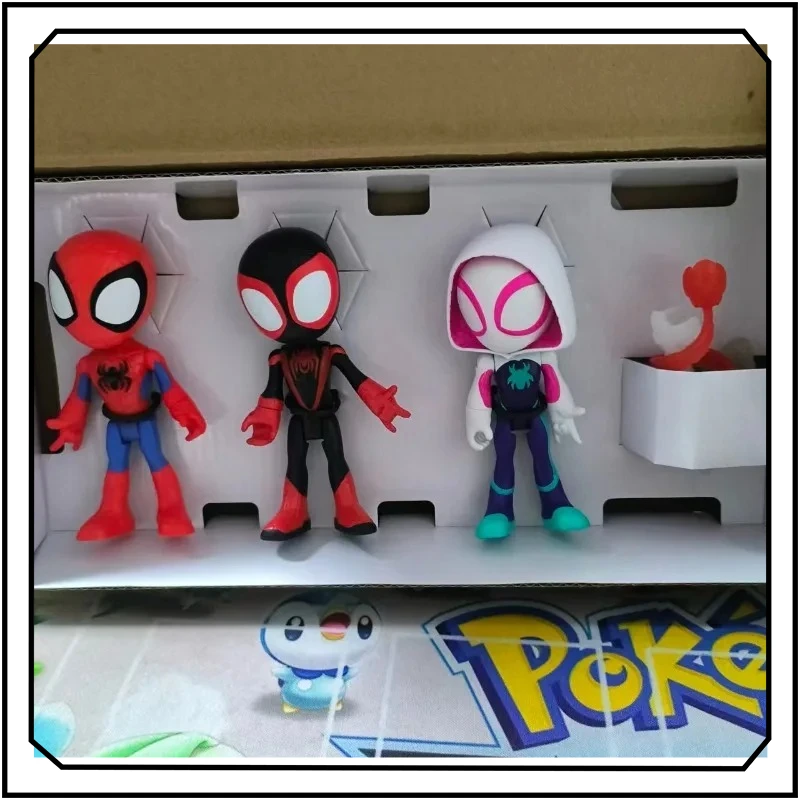 Набор из 3 фигурок Человека-паука: Модный и креативный подарок на день рождения, коллекционная серия
Набор из 3 фигурок Человека-паука: Модный и креативный подарок на день рождения, коллекционная серия