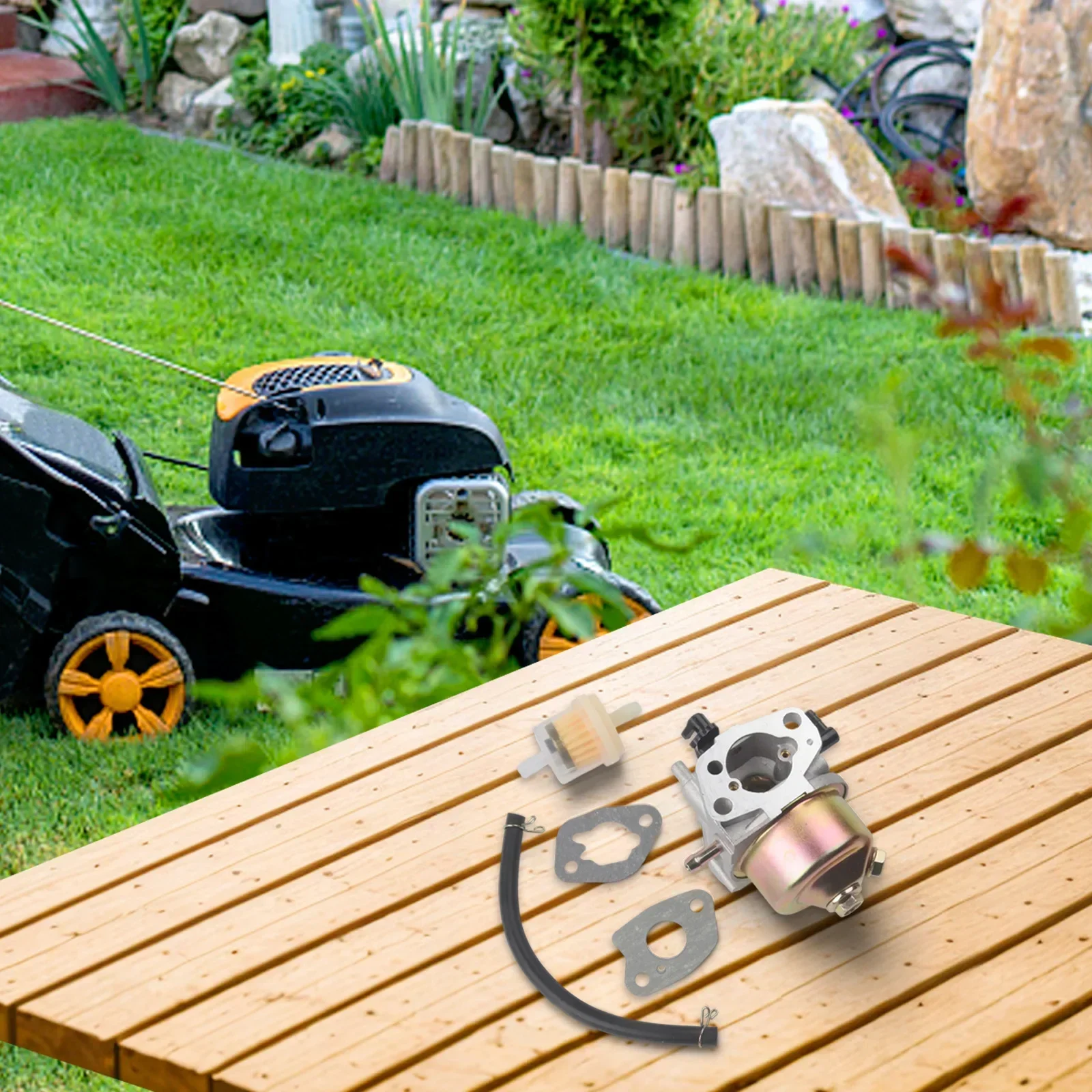 Essential Components in the HP164 Lawn Mower Carburetor Repair Package Tailored to Fit Multiple Models from For Mountfield
Essential Components in the HP164 Lawn Mower Carburetor Repair Package Tailored to Fit Multiple Models from For Mountfield