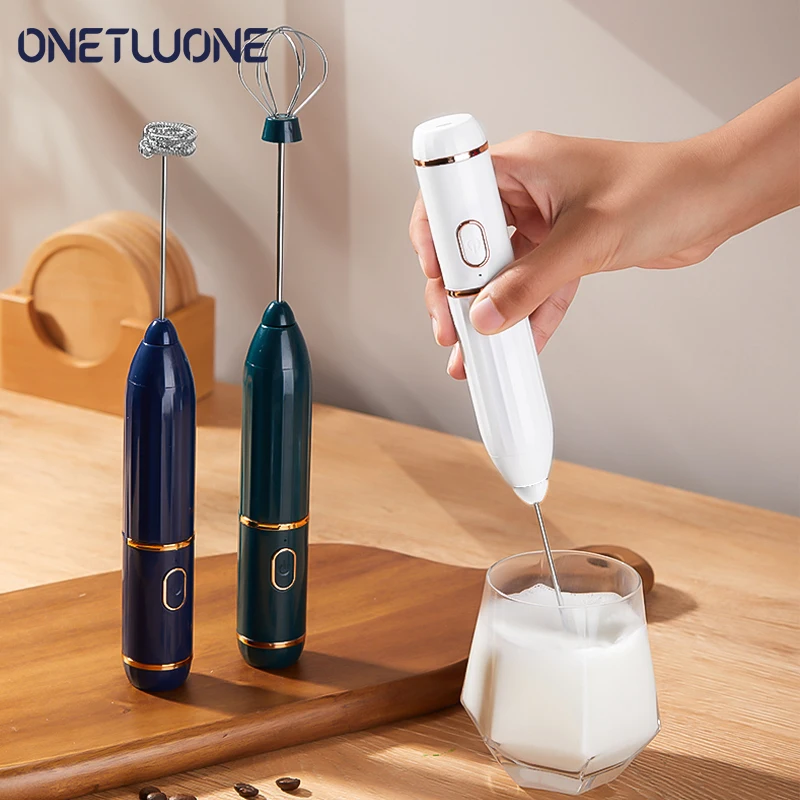 Milk Frother Handheld Cappuccino Maker Coffee Foamer Egg Beater USB Rechargeable Food Chocolate Stirrer Kitchen Whisk Tools
Milk Frother Handheld Cappuccino Maker Coffee Foamer Egg Beater USB Rechargeable Food Chocolate Stirrer Kitchen Whisk Tools
