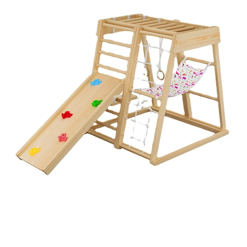 Montessori Triangle Frame Indoor Playground Gym Frame Climbing Frame Wooden Climbing Triangle With Ramp Toddler Gym
Montessori Triangle Frame Indoor Playground Gym Frame Climbing Frame Wooden Climbing Triangle With Ramp Toddler Gym