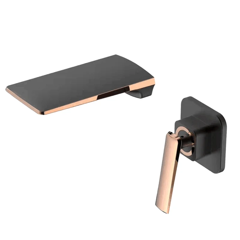 Смеситель для раковины настенный, термостатический, с одной ручкой, для горячей/холодной воды, латунный, с черным покрытием, установка на 2 отверстия
Смеситель для раковины настенный, термостатический, с одной ручкой, для горячей/холодной воды, латунный, с черным покрытием, установка на 2 отверстия