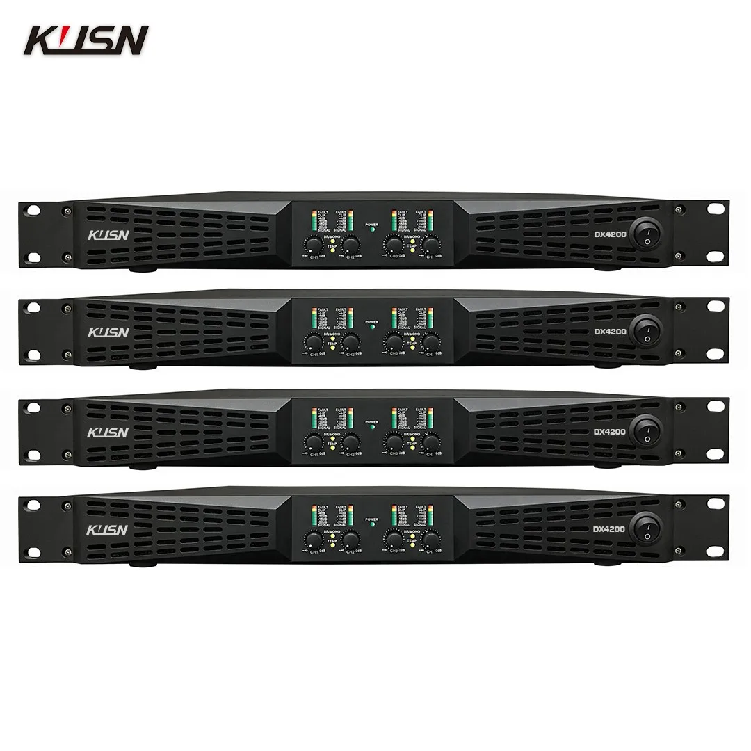 2000W x4 8 Ohm CLASS D 1U Professional Digital Amplifier Customizable Panel Logo High Large Performance Power Stereo Amplifier
2000W x4 8 Ohm CLASS D 1U Professional Digital Amplifier Customizable Panel Logo High Large Performance Power Stereo Amplifier