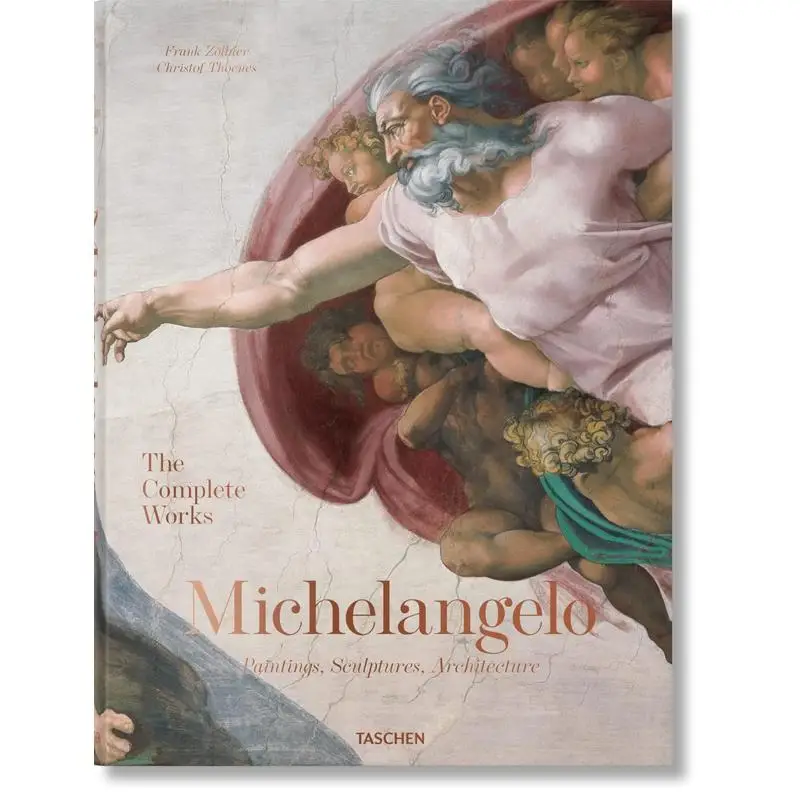 Michelangelo The Complete Paintings Sculptures And Architecture Frank Zllner Christof Thoenes Thomas Ppper TASCHEN 9783836586122
Michelangelo The Complete Paintings Sculptures And Architecture Frank Zllner Christof Thoenes Thomas Ppper TASCHEN 9783836586122