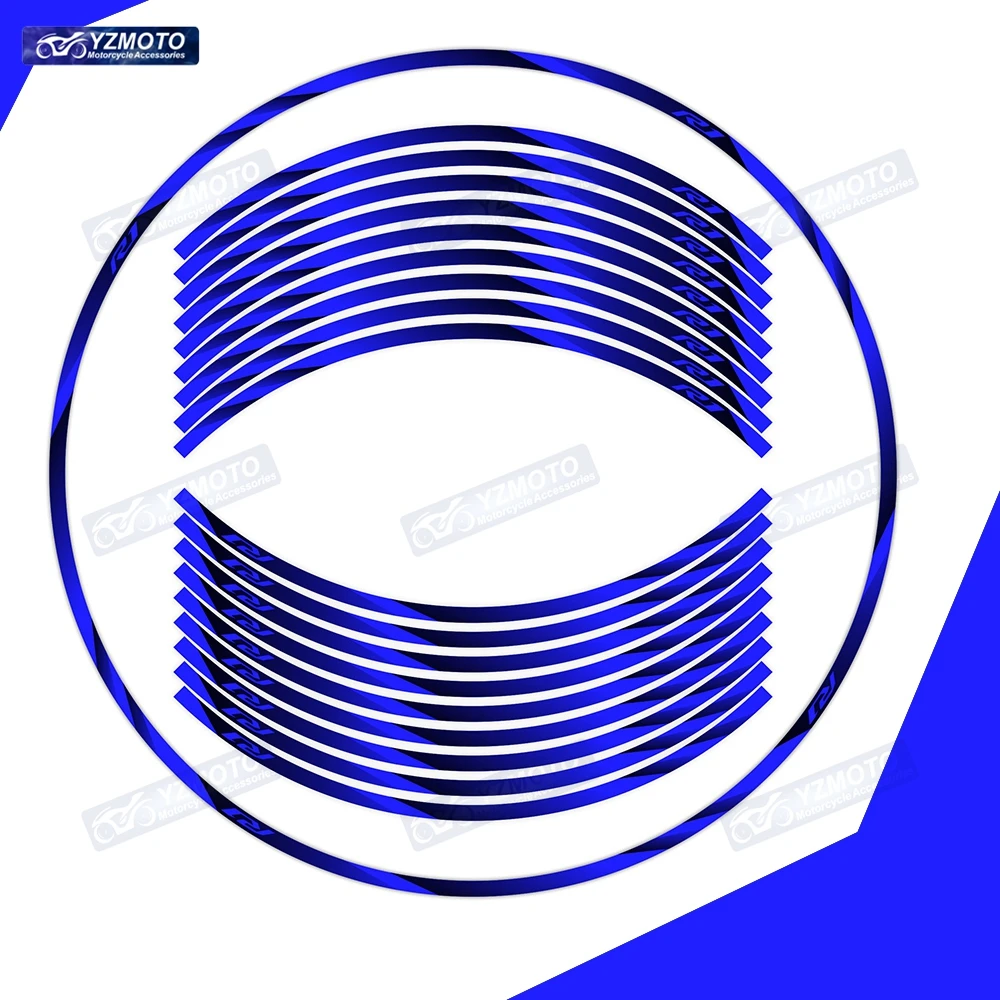 For YZF R1 Motocycle Wheel Accessories Stickers 17-inch Front And Rear Reflective Waterproof Decal Wheel Rim Decoration Stickers
For YZF R1 Motocycle Wheel Accessories Stickers 17-inch Front And Rear Reflective Waterproof Decal Wheel Rim Decoration Stickers