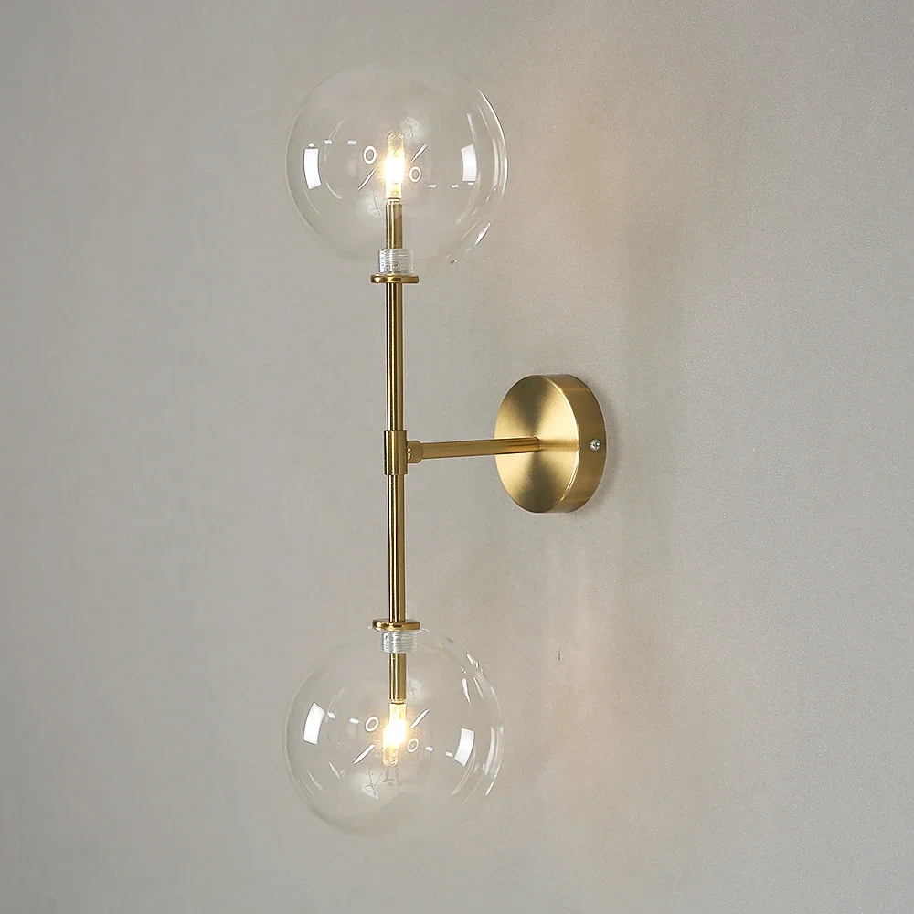 Post Modern Round Glass Ball Wall Lamps American Simple Hotel Background Mirror Front Wall Light Nordic Retro Lighting Luminaria
Post Modern Round Glass Ball Wall Lamps American Simple Hotel Background Mirror Front Wall Light Nordic Retro Lighting Luminaria