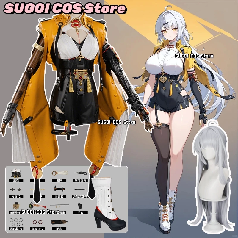 Игра Zenless Zone Zero Yixuan Косплей Костюм Кожаное Сексуальное Боди Женские Костюмы Аниме Yixuan Парик Обувь Полный Комплект Аксессуаров Костюмы
Игра Zenless Zone Zero Yixuan Косплей Костюм Кожаное Сексуальное Боди Женские Костюмы Аниме Yixuan Парик Обувь Полный Комплект Аксессуаров Костюмы