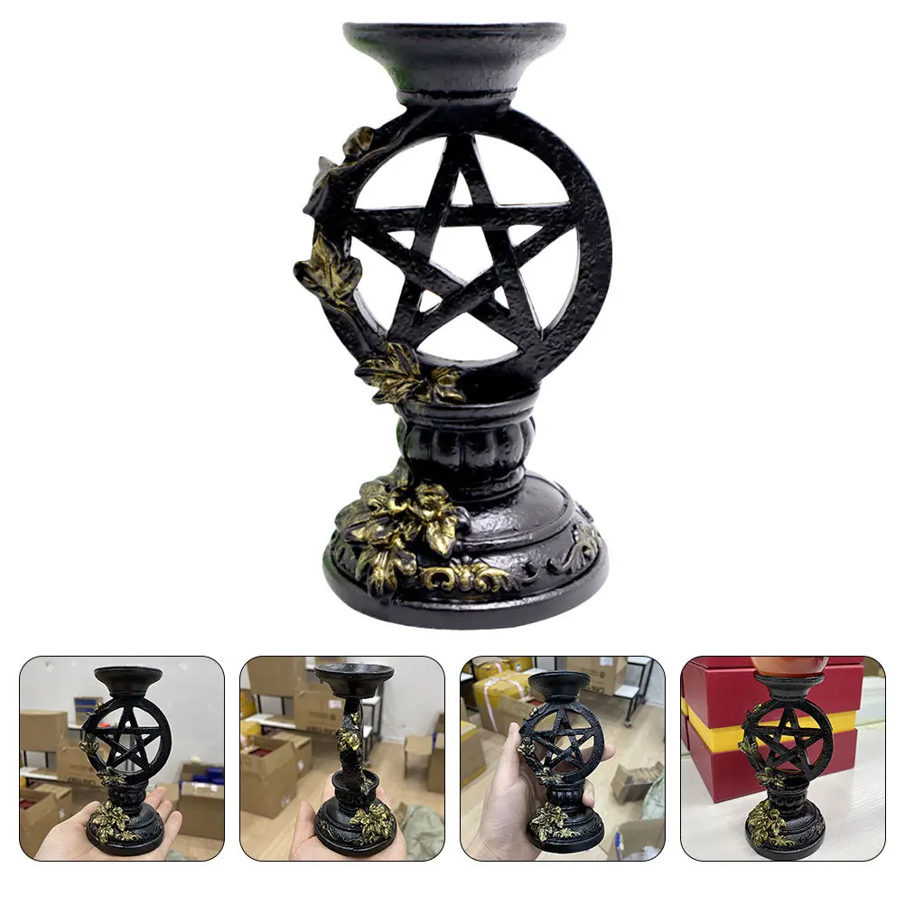 1pc Pentacle Ornament Unique Crystal Ball Base Vintage Statue Decor Retro-Style Adornment Jade Base Creative Photo Prop Home
1pc Pentacle Ornament Unique Crystal Ball Base Vintage Statue Decor Retro-Style Adornment Jade Base Creative Photo Prop Home