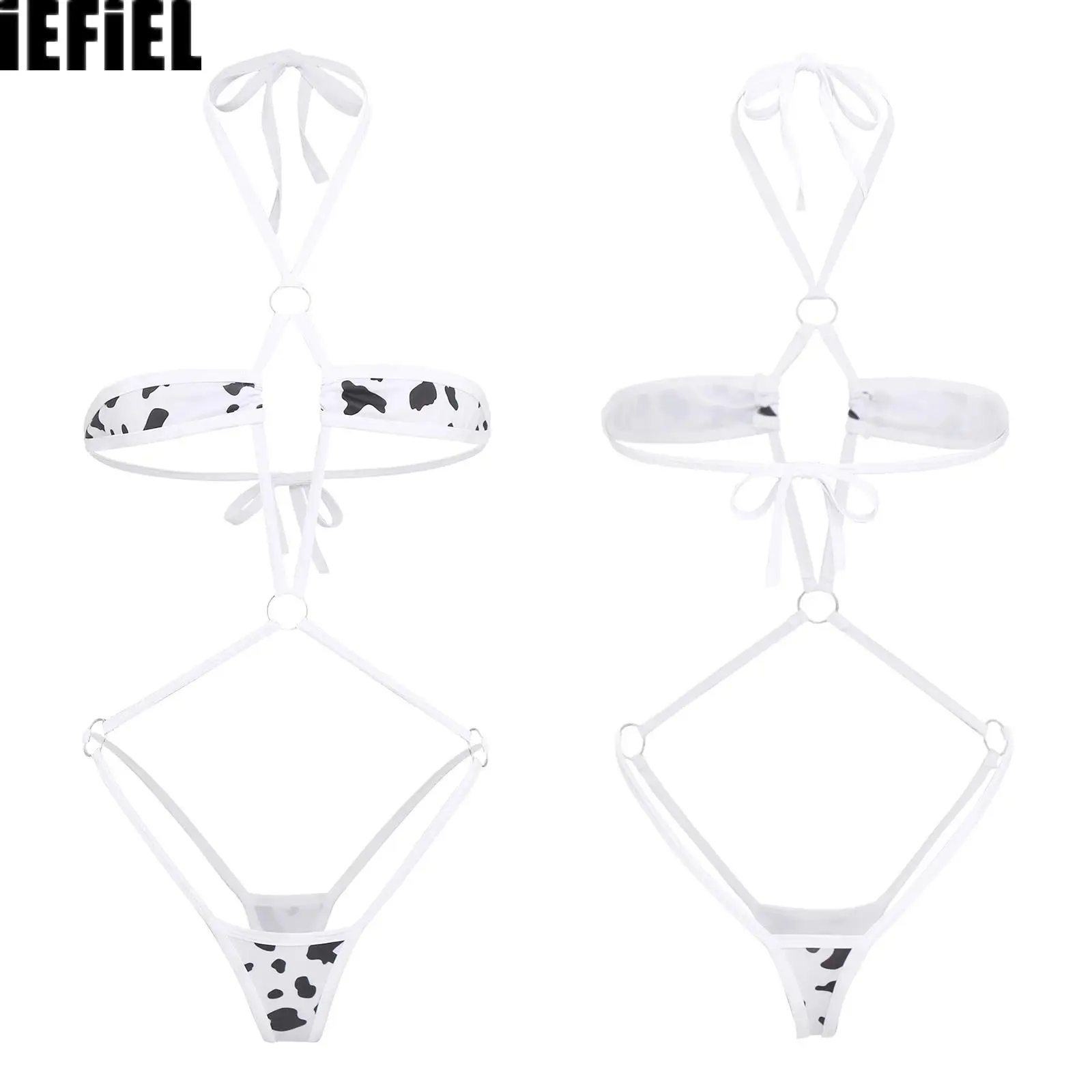 Women Micro Bikini Bodysuit Halter T-back Adjustable Swimsuit One-piece Lingerie Nightwear Summer Sexy Mesh Monokini Swimwear
Women Micro Bikini Bodysuit Halter T-back Adjustable Swimsuit One-piece Lingerie Nightwear Summer Sexy Mesh Monokini Swimwear