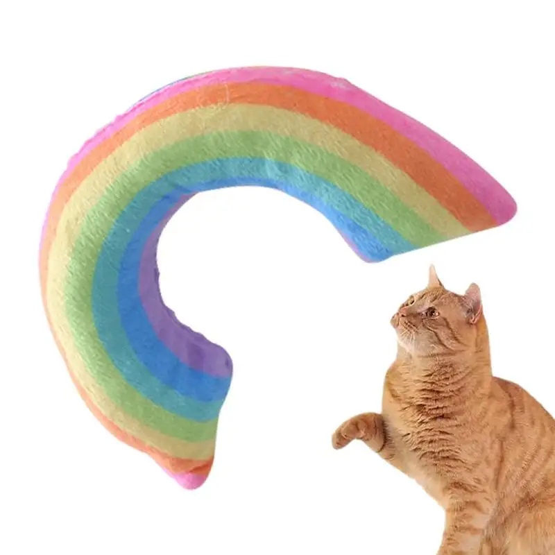 Handfree Bird/Feather Rainbow Cat Toy Cute Funny Soft Plush Catnip Rainbow Pillow Toys Interactive Toys For Cats Kitten Supply
Handfree Bird/Feather Rainbow Cat Toy Cute Funny Soft Plush Catnip Rainbow Pillow Toys Interactive Toys For Cats Kitten Supply