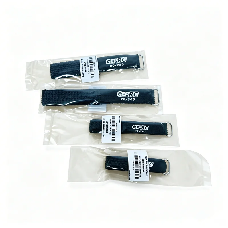 GEPRC Non-Slip Battery Tie Straps, Multi Size 150/200/220/250/300mm Heavy Duty Drone Battery Fixed Bands
GEPRC Non-Slip Battery Tie Straps, Multi Size 150/200/220/250/300mm Heavy Duty Drone Battery Fixed Bands