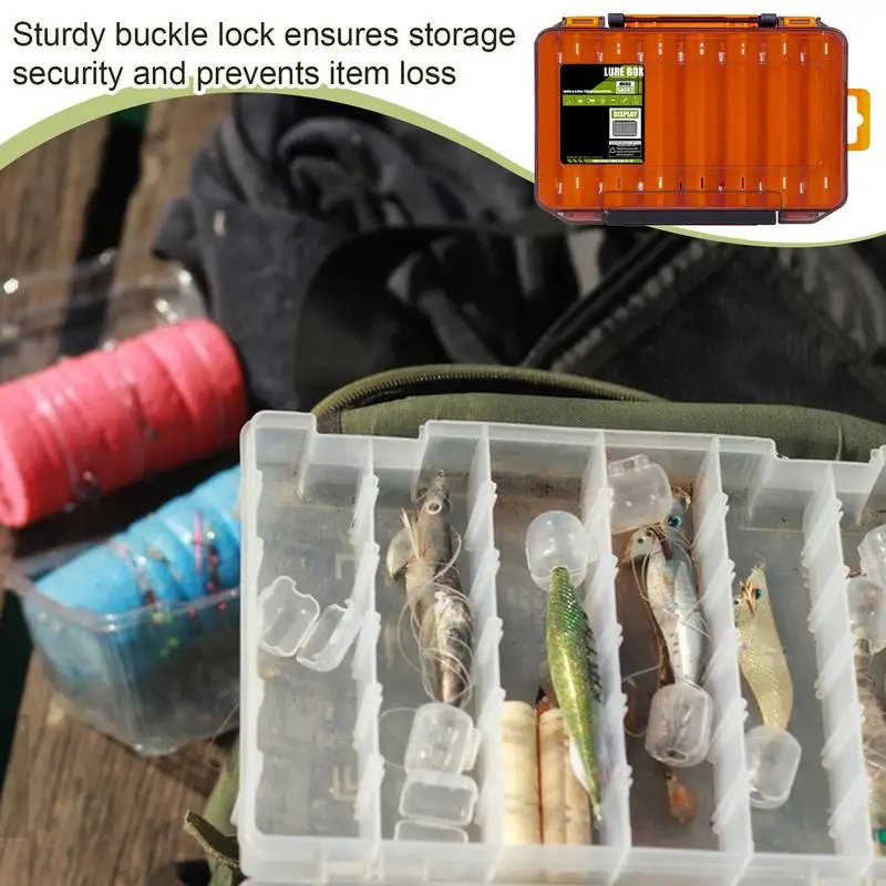 Tackle Box Small Parts Case Angling Gear Container Clear Tackle Box Fishing Lure Organizer For Home Camping Handmade Studio
Tackle Box Small Parts Case Angling Gear Container Clear Tackle Box Fishing Lure Organizer For Home Camping Handmade Studio