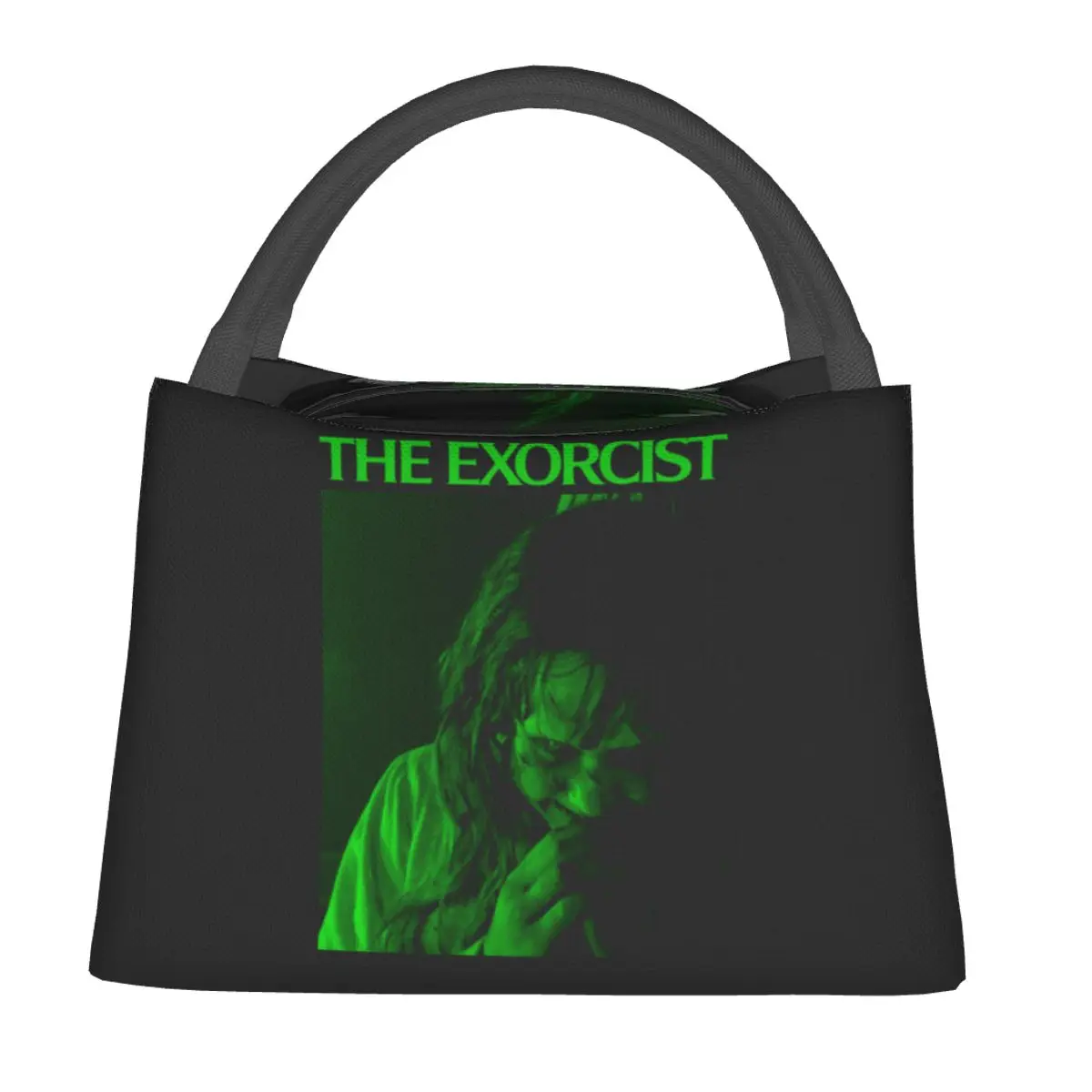 Зеленая изолированная сумка для обеда The Exorcist для женщин и детей, портативные контейнеры для еды, термосумка для обеда
Зеленая изолированная сумка для обеда The Exorcist для женщин и детей, портативные контейнеры для еды, термосумка для обеда