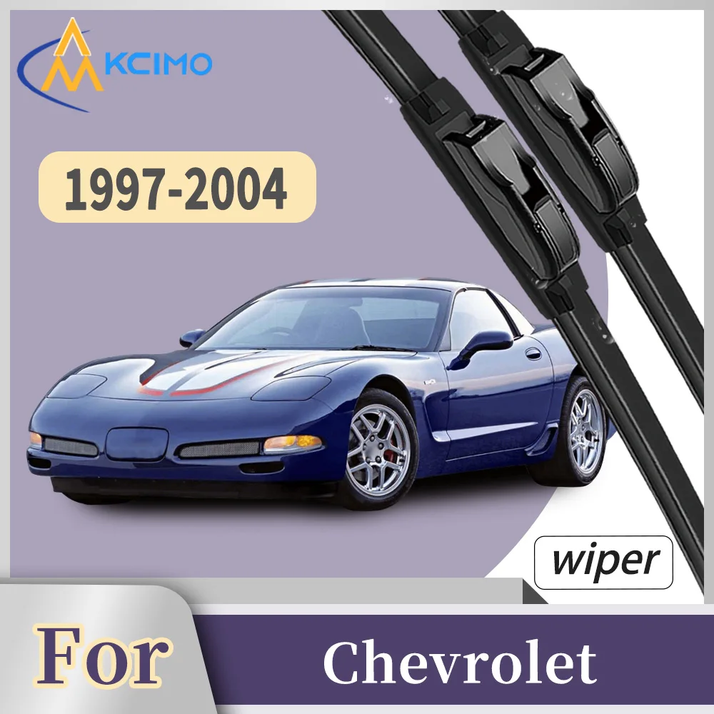 Premium Rubber Front Windscreen Wiper Blades For Chevrolet Corvette C5 1997-2004 Smooth Wiping Waterproof Windshield Kit 2Pcs
Premium Rubber Front Windscreen Wiper Blades For Chevrolet Corvette C5 1997-2004 Smooth Wiping Waterproof Windshield Kit 2Pcs