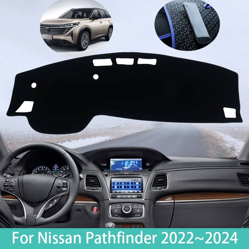 For Nissan Pathfinder R53 5th 2022~2024 2023 Car Dashboard Cover Mat Anti-slip Cushion Sun Shade Pads Interior Carpet Auto Parts
For Nissan Pathfinder R53 5th 2022~2024 2023 Car Dashboard Cover Mat Anti-slip Cushion Sun Shade Pads Interior Carpet Auto Parts
