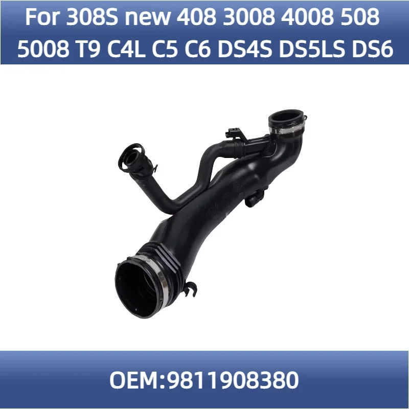 9811908380 For Peugeot 308S new 408 3008 4008 508 5008 T9 Citroen C4L C5 C6 DS4S DS5LS DS6 turbocharger intake pipe
9811908380 For Peugeot 308S new 408 3008 4008 508 5008 T9 Citroen C4L C5 C6 DS4S DS5LS DS6 turbocharger intake pipe