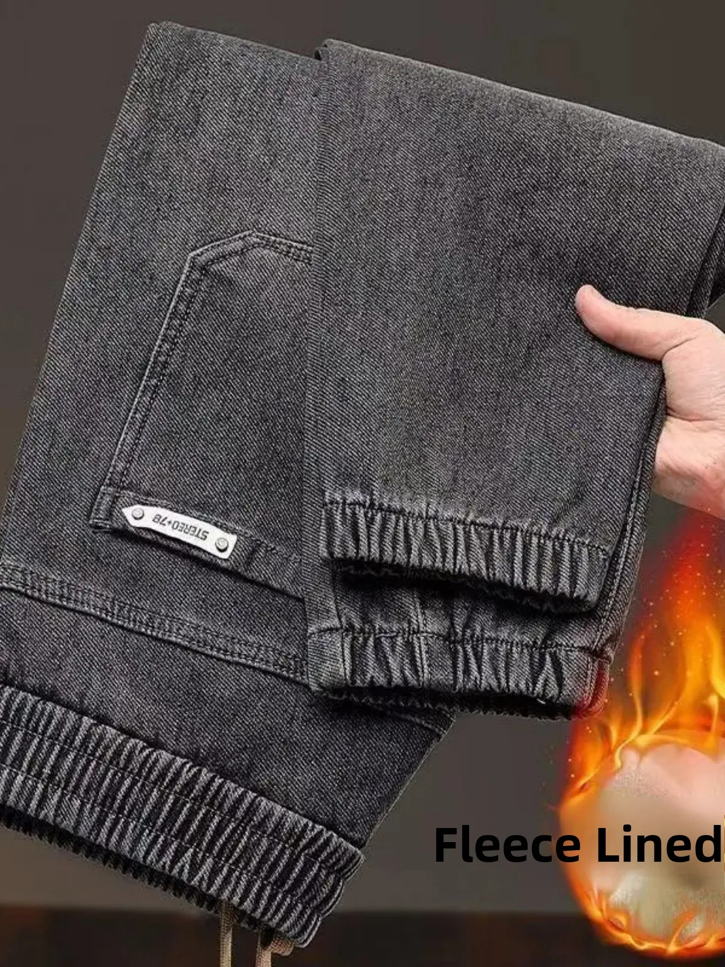 Men's Fce Lined Thiened Denim Jeans Harlan Elastic Cuffed Long Pants Winter Warm Casual Wear Youth ular Straight Leg ...
Men's Fce Lined Thiened Denim Jeans Harlan Elastic Cuffed Long Pants Winter Warm Casual Wear Youth ular Straight Leg ...