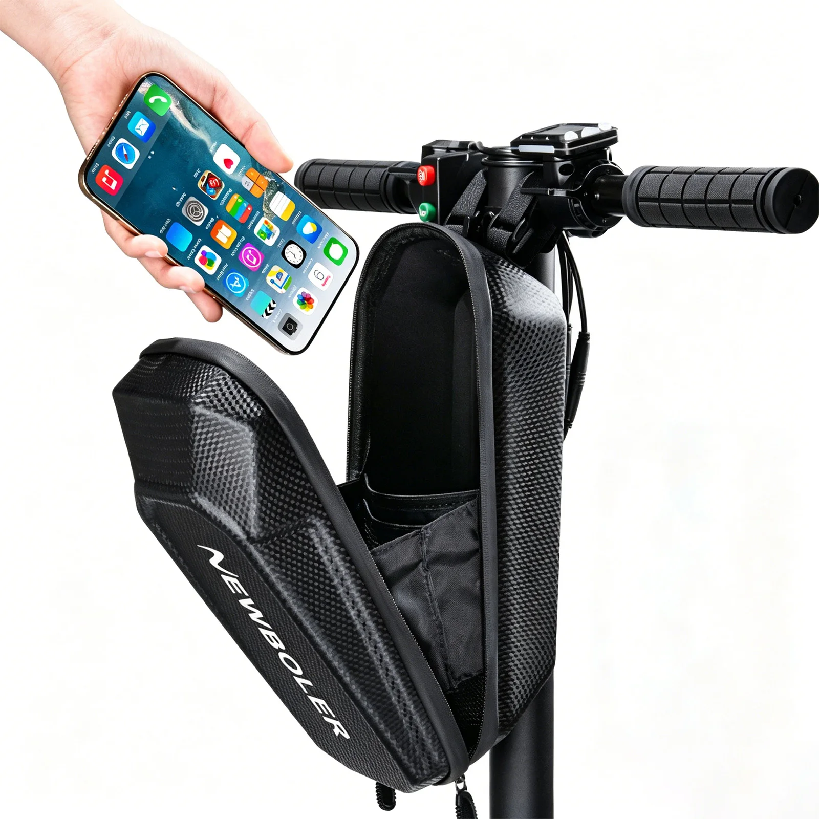 3L/5L Bike Electric Scooter Front Bag Handlebar Water-Resistant Quick-release/Velcro EVA Material Suitable for Bicycles Bag
3L/5L Bike Electric Scooter Front Bag Handlebar Water-Resistant Quick-release/Velcro EVA Material Suitable for Bicycles Bag