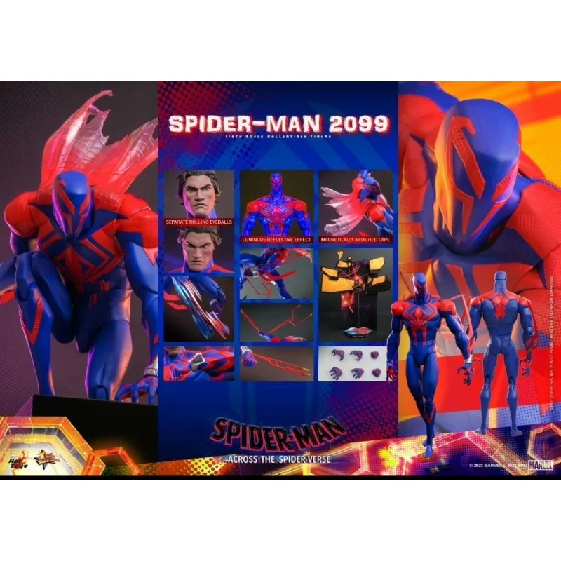 New Original Hot Toys Marvel SPIDER-MAN 2099 MMS711 Action Figures Toys Gifts Collection
New Original Hot Toys Marvel SPIDER-MAN 2099 MMS711 Action Figures Toys Gifts Collection
