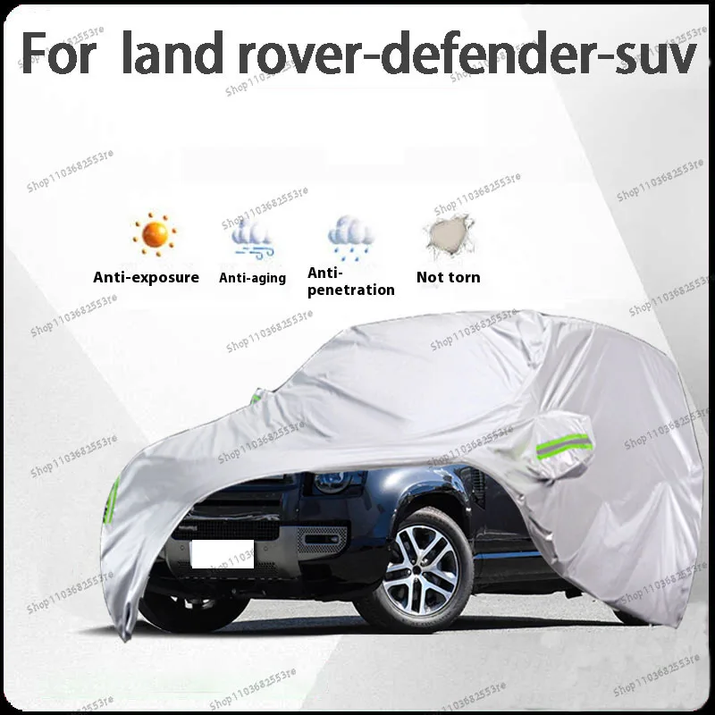 For Land Rover Defender Fit Car Cover Waterproof, Dustproof, Sunshade (UV), Snowproof Silve Full Cover with All-Day Protection
For Land Rover Defender Fit Car Cover Waterproof, Dustproof, Sunshade (UV), Snowproof Silve Full Cover with All-Day Protection