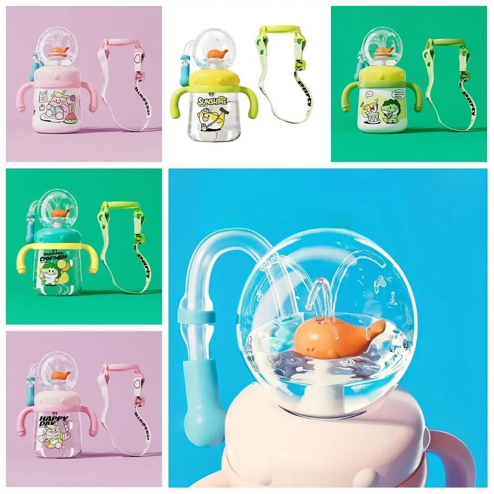 with Adjustable Strap Whale Fountain Tumbler Widened Handle Leak Proof Insulated Water Bottle Stainless Steel 300ml Drinking Cup
with Adjustable Strap Whale Fountain Tumbler Widened Handle Leak Proof Insulated Water Bottle Stainless Steel 300ml Drinking Cup