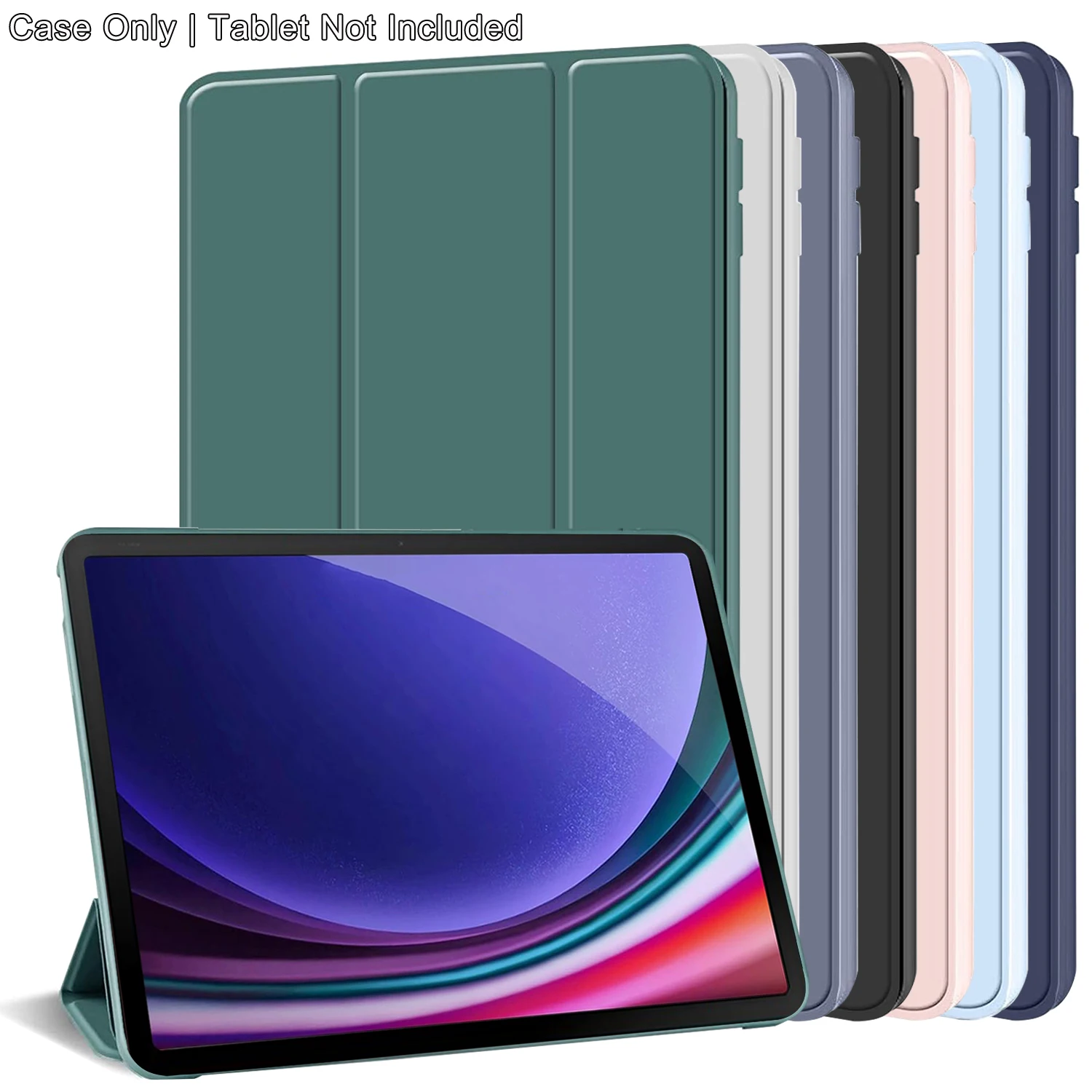 For Samsung Galaxy Tab S7 S8 S9 FE 2023 10.9'' 11'' SM-X710/X510 Tri-fold Flip Case Magnetic Stand PU Leather Protective Cover
For Samsung Galaxy Tab S7 S8 S9 FE 2023 10.9'' 11'' SM-X710/X510 Tri-fold Flip Case Magnetic Stand PU Leather Protective Cover