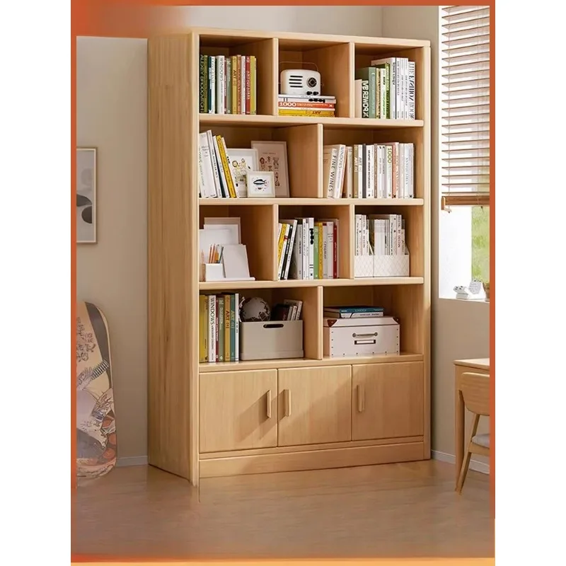 Children's Solid Wood Bookshelf Floor Shelf Multi-layer Living Room Wall Cabinet Locker Student Storage Home Bookcase
Children's Solid Wood Bookshelf Floor Shelf Multi-layer Living Room Wall Cabinet Locker Student Storage Home Bookcase