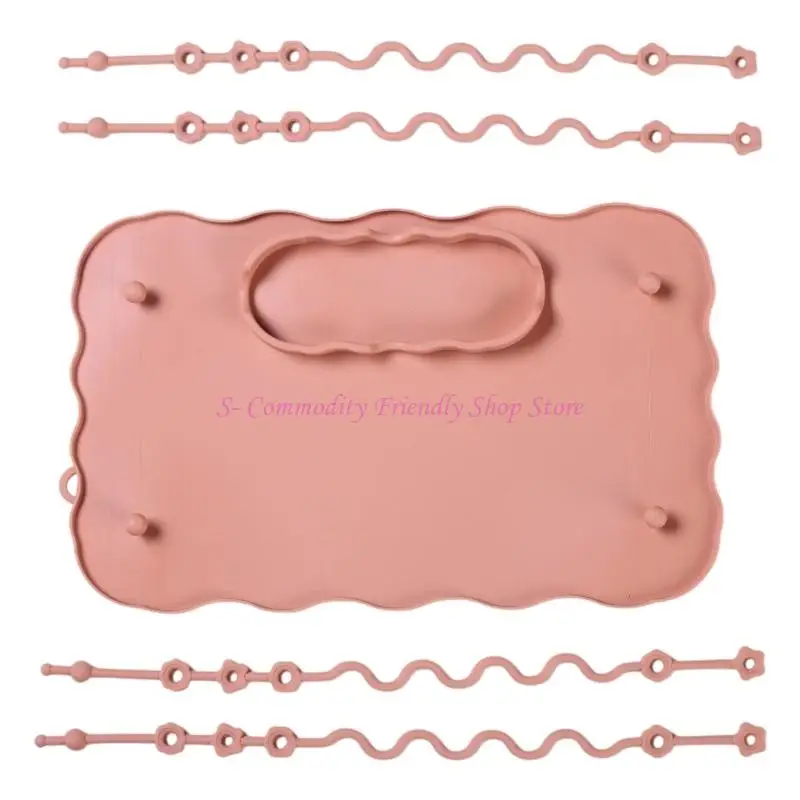 85AE подставка для столовых приборов с ремешком для малышей, детские салфетки, противоскользящий коврик для еды, силиконовые для
85AE подставка для столовых приборов с ремешком для малышей, детские салфетки, противоскользящий коврик для еды, силиконовые для