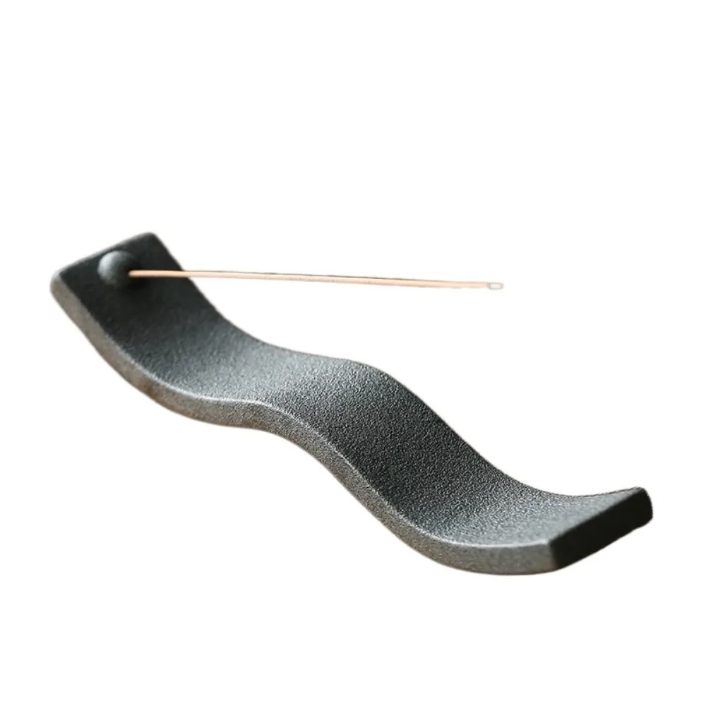 Creative Handicraft Wave Incense Sticks Holder Ceramic Antique line Incense Stove Stable Incense Holder Hotel
Creative Handicraft Wave Incense Sticks Holder Ceramic Antique line Incense Stove Stable Incense Holder Hotel