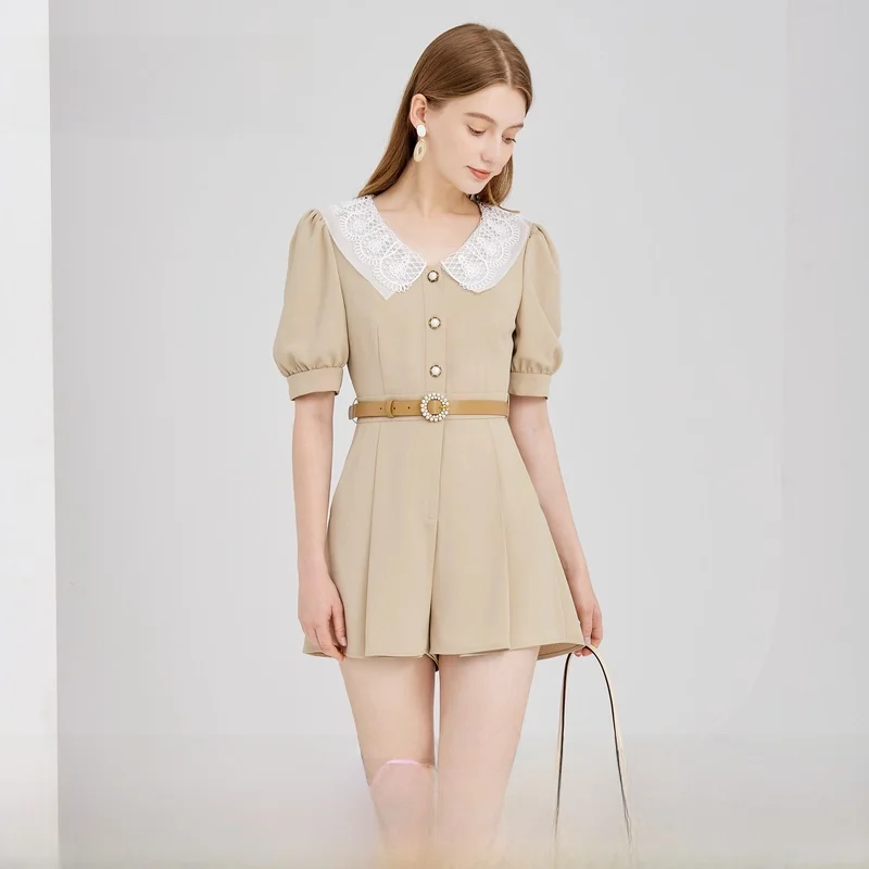 Костюм ANMANI Ele Commuter: комбинезон с воротником-стойкой, приталенный, на одной пуговице, с высокой талией, брюки EANCBI0
Костюм ANMANI Ele Commuter: комбинезон с воротником-стойкой, приталенный, на одной пуговице, с высокой талией, брюки EANCBI0