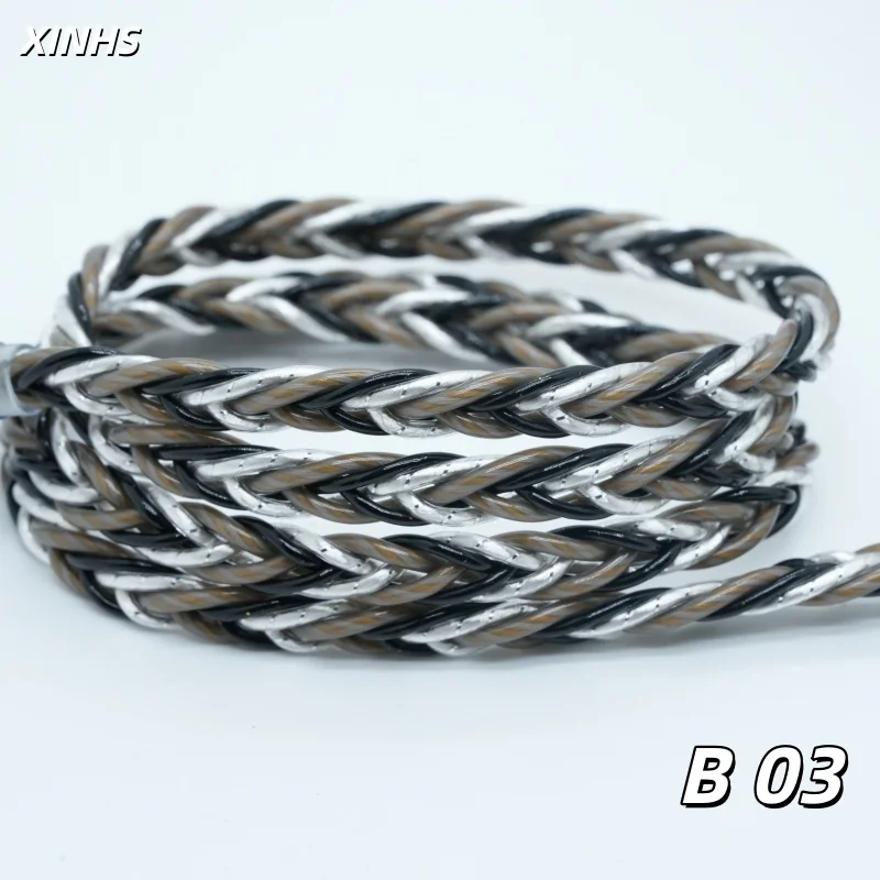 XINHS B03 Super Sound Quality Five Elements Silver Plated Copper HIFI Headphone Cable High Resolution Lossless
XINHS B03 Super Sound Quality Five Elements Silver Plated Copper HIFI Headphone Cable High Resolution Lossless