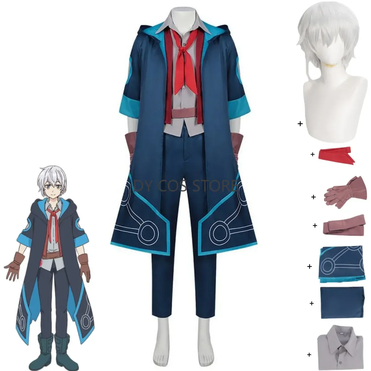 New Anime Possibly The Greatest Alchemist of All Time Takumi Iruma Cosplay Costume Someday Will I Be The Greatest Uniform Wig
New Anime Possibly The Greatest Alchemist of All Time Takumi Iruma Cosplay Costume Someday Will I Be The Greatest Uniform Wig