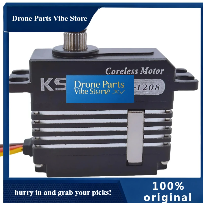 Drone Parts1pcs For KST X15-1208 13.5Kgf.cm 0.07sec High Quality Mini Corelss Circulating High Voltage Servo For RC Helicopter
Drone Parts1pcs For KST X15-1208 13.5Kgf.cm 0.07sec High Quality Mini Corelss Circulating High Voltage Servo For RC Helicopter