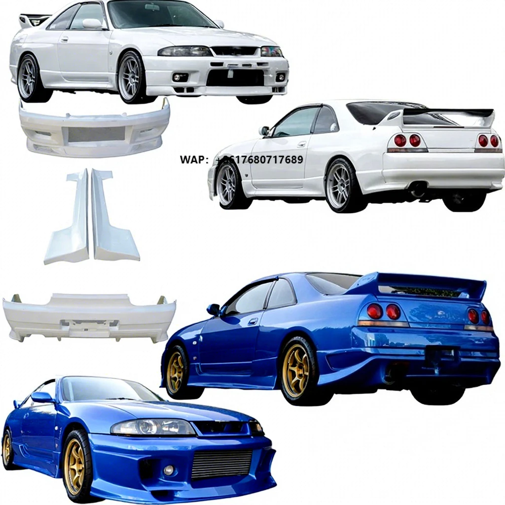 Do-Luck Style Body Kit for GTR R33 High Quality New Front Rear Bumper and Side Skirt Replacement Parts
Do-Luck Style Body Kit for GTR R33 High Quality New Front Rear Bumper and Side Skirt Replacement Parts