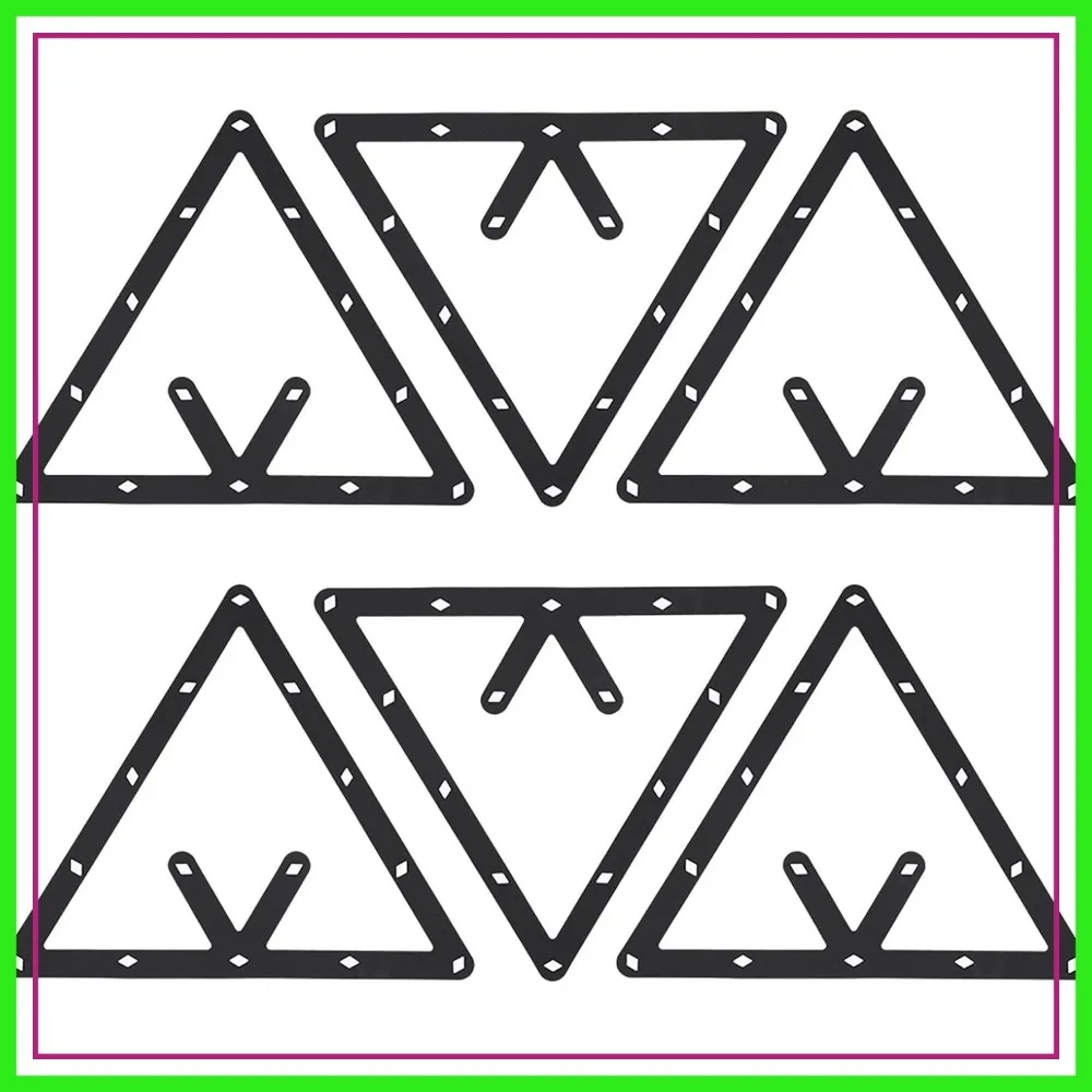Magic Triangle Billiard Rack for 8 9 10 Ball Pool
Magic Triangle Billiard Rack for 8 9 10 Ball Pool
