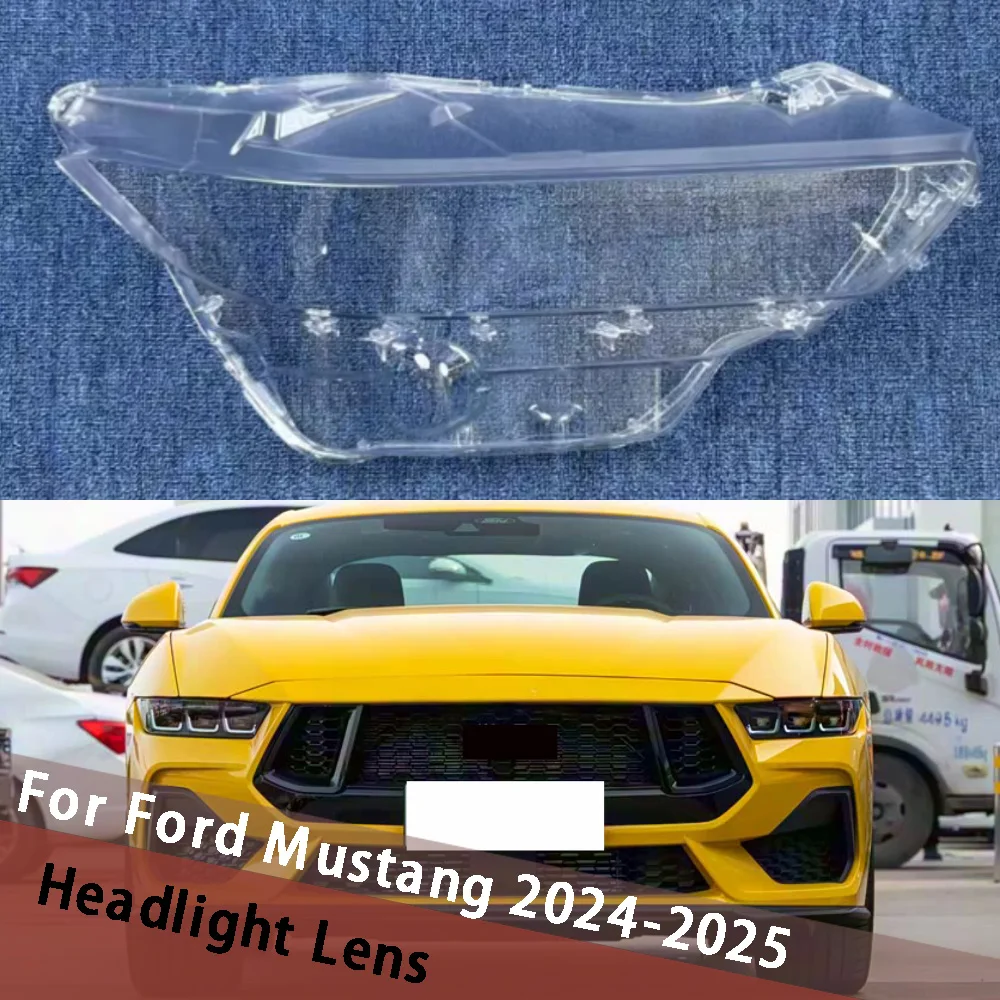 For Ford Mustang 2024 2025 Car Headlamp Lens Shade Clear Head Light Housing Caps Auto Headlight Shell Replace Original Cover
For Ford Mustang 2024 2025 Car Headlamp Lens Shade Clear Head Light Housing Caps Auto Headlight Shell Replace Original Cover