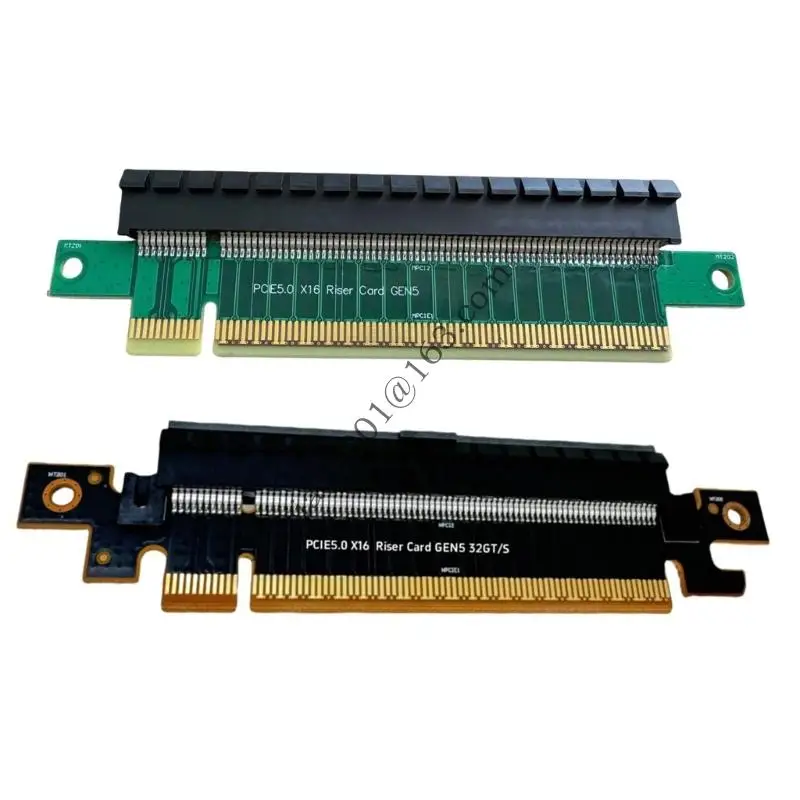 PCIe5.0 X16 Risers Card Gen 5 32GT/S PCIE5.0 X16 Adapter Card for Enhances Graphics Performances Space Optimization
PCIe5.0 X16 Risers Card Gen 5 32GT/S PCIE5.0 X16 Adapter Card for Enhances Graphics Performances Space Optimization