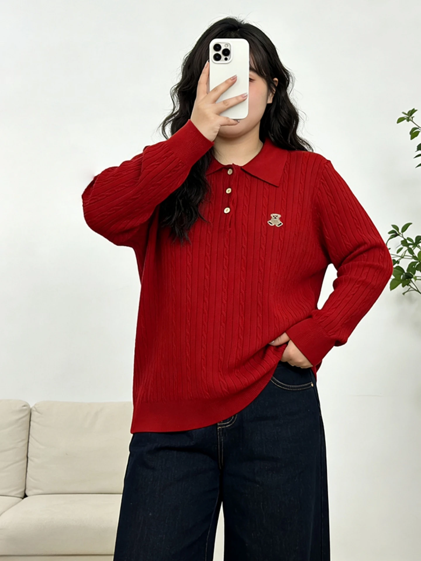 Women's Neck Knitted Sweater Casual Cartoon Embroidery Slimming Design Spring Autumn Large Size Bottom Shirt
Women's Neck Knitted Sweater Casual Cartoon Embroidery Slimming Design Spring Autumn Large Size Bottom Shirt