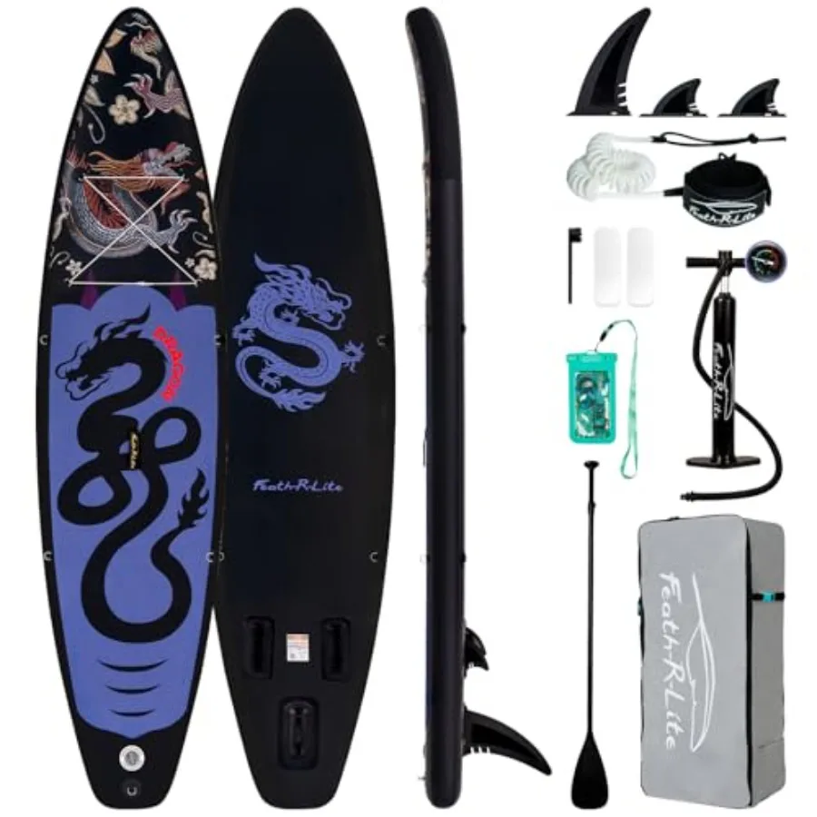 Inflatable Stand Up Paddle Board for outdoor water sports PVC + drop-stitch material blue-gray color ultra-wide stable design w
Inflatable Stand Up Paddle Board for outdoor water sports PVC + drop-stitch material blue-gray color ultra-wide stable design w
