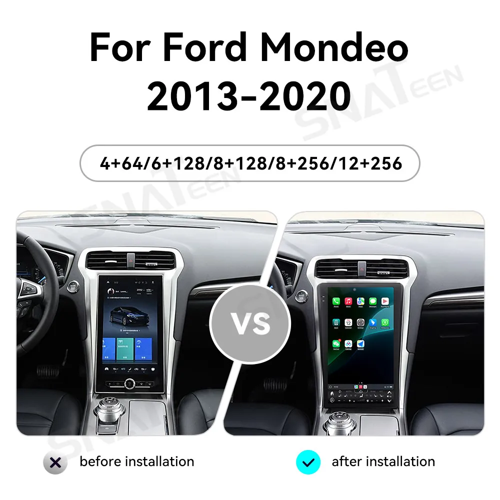 Android 14 Compatible For Ford Monde 2013-2020 Car DVD Player 13.6 Inch Touch Screen Wireless CarPlay GPS Navigation HD Player
Android 14 Compatible For Ford Monde 2013-2020 Car DVD Player 13.6 Inch Touch Screen Wireless CarPlay GPS Navigation HD Player
