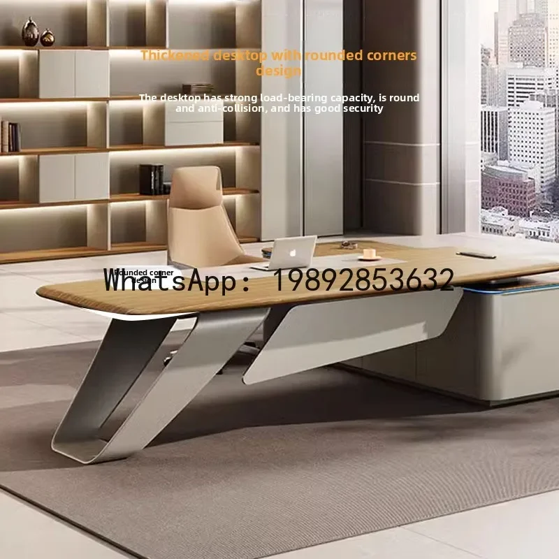 T20- Solid Wood Executive Desk Office Furniture Set with Chair and Bookshelf Office Computer Desk
T20- Solid Wood Executive Desk Office Furniture Set with Chair and Bookshelf Office Computer Desk