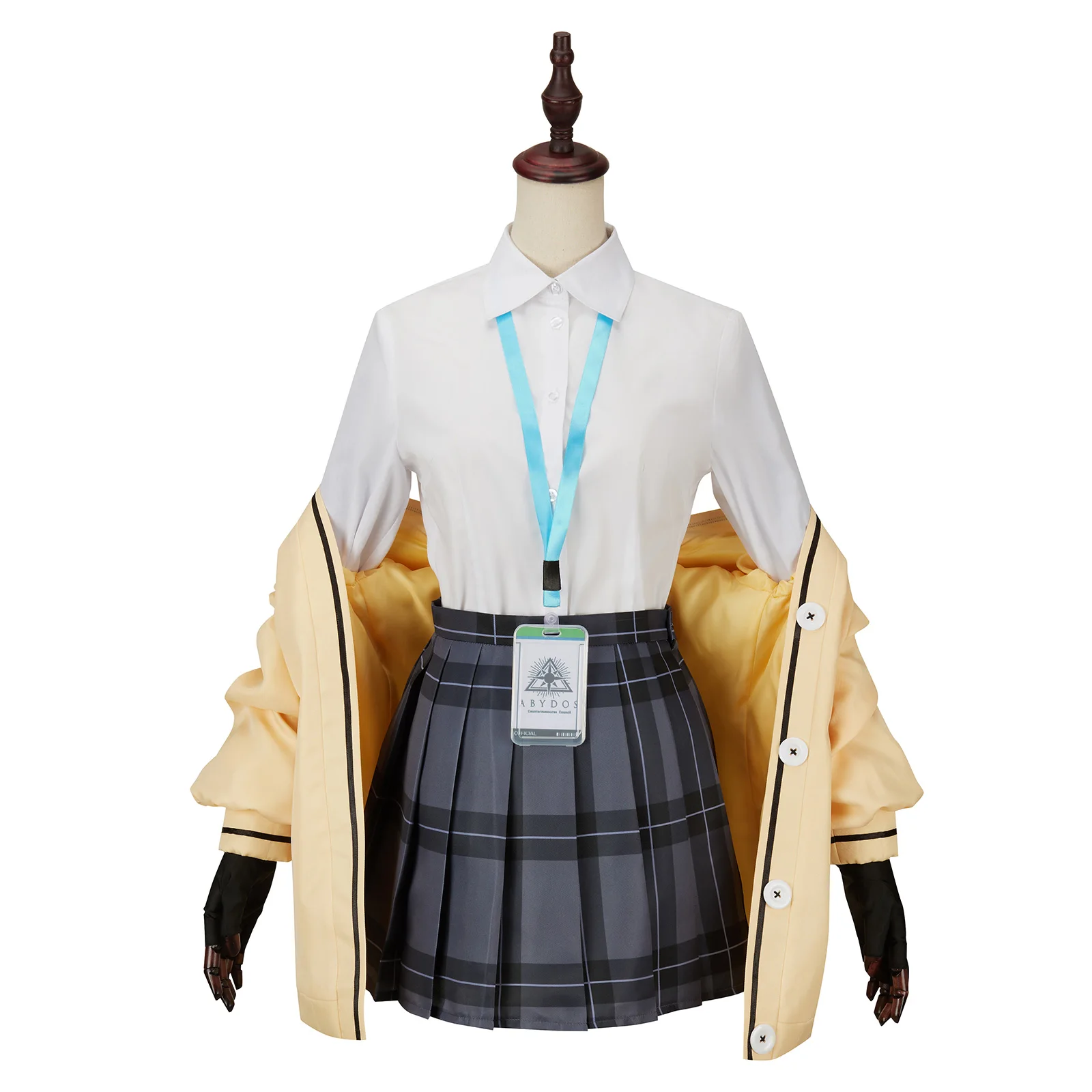 Lzayoi Nonomi Cosplay Costume Girls JK Uniform Yellow Buttoned Long sleeves Coat Socks Gloves Full Set Accessories Halloween
Lzayoi Nonomi Cosplay Costume Girls JK Uniform Yellow Buttoned Long sleeves Coat Socks Gloves Full Set Accessories Halloween
