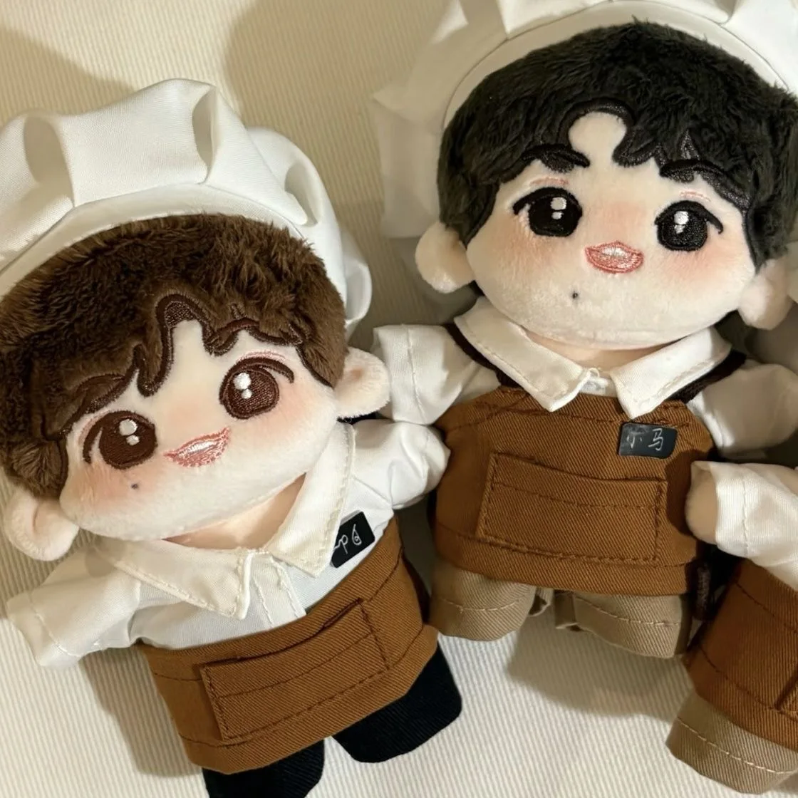 Chef's Uniform Cotton Doll Clothes For 10cm Plush Idol Doll Clothes Cool No Attribute Doll Clothes Children's Gift
Chef's Uniform Cotton Doll Clothes For 10cm Plush Idol Doll Clothes Cool No Attribute Doll Clothes Children's Gift